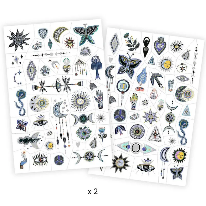 Djeco Tatouages 'Wicca' 9252<Enfant Tatouages Enfants, Maquillage