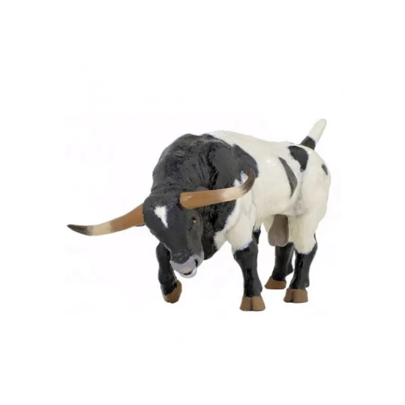 Papo Taureau Texan, figurine 54007< Figurines Papo | Ferme En Bois, Centre Équestre Et Zoo