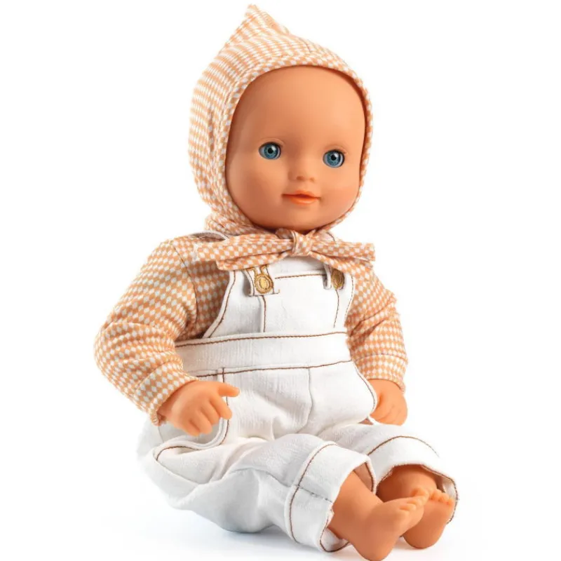 Djeco Tenue Cannelle, vêtement de poupée POMEA de 7732< Poupées, Peluches