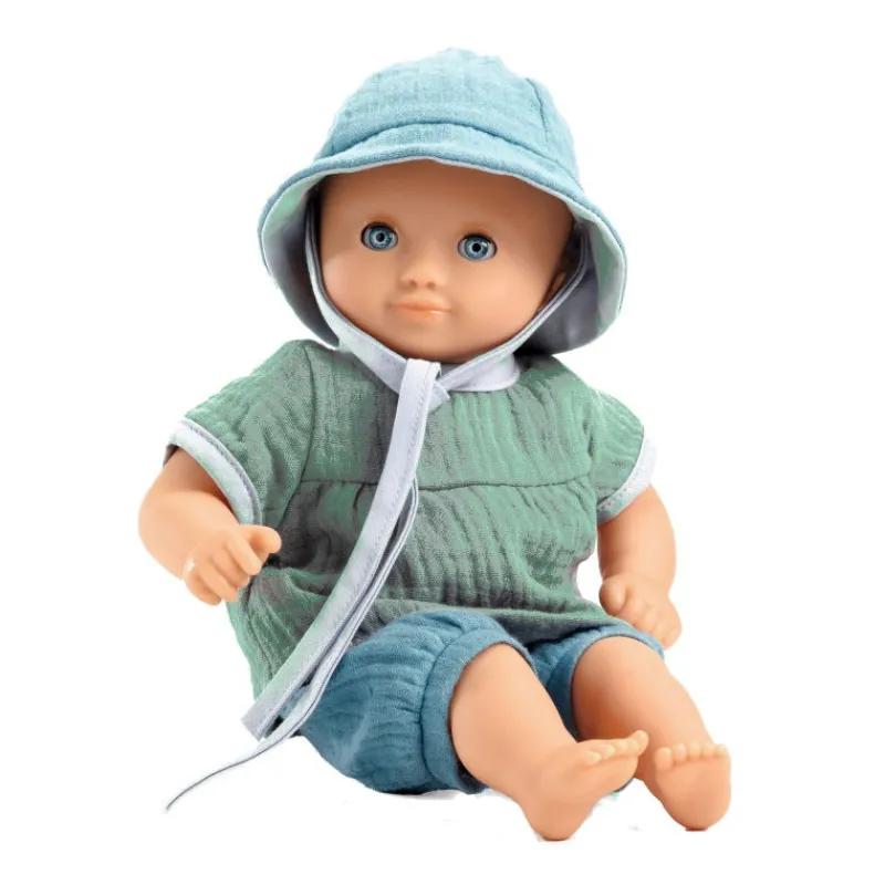 Djeco Tenue Eté, vêtement de poupée POMEA de 7891< Poupées, Peluches