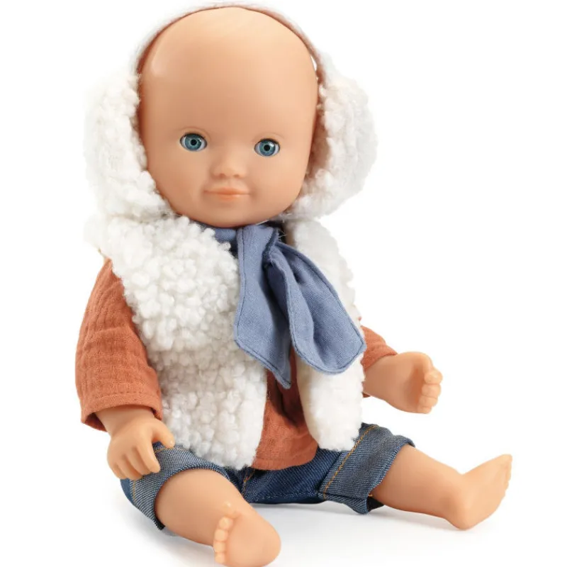Djeco Tenue Moumoute, vêtement de poupée POMEA de 7774< Poupées, Peluches