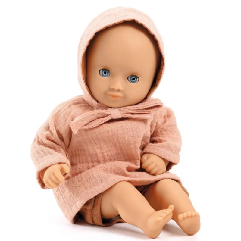 Djeco Tenue Peach, vêtement de poupée POMEA de 7897< Poupées, Peluches