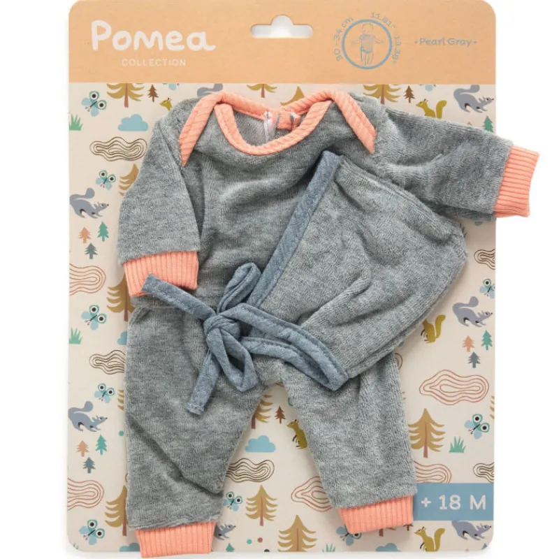 Djeco Tenue Pearl Gray, vêtement de poupée POMEA de 7898< Poupées, Peluches