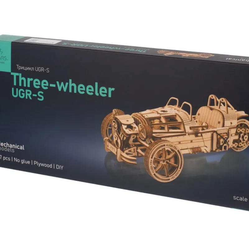 UGEARS models Three Wheeler – UGEARS Puzzle 3D Mécanique< Puzzles 3d | Jeux De Construction