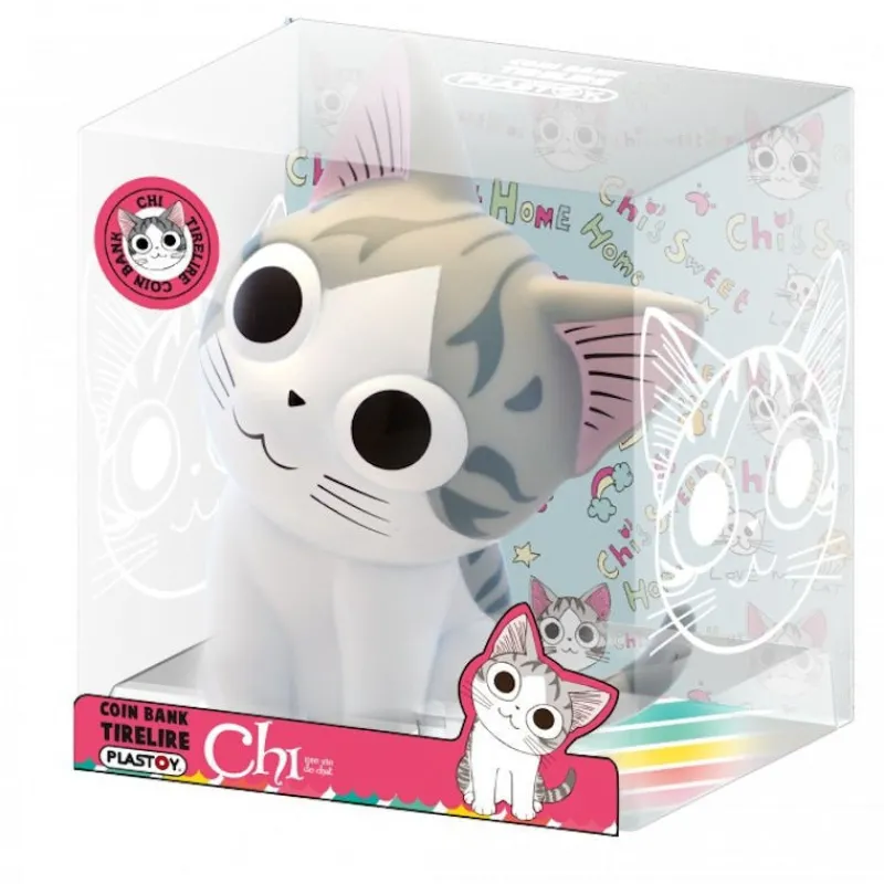 PLASTOY Tirelire Chi, une vie de chat<Enfant Décoration Enfants