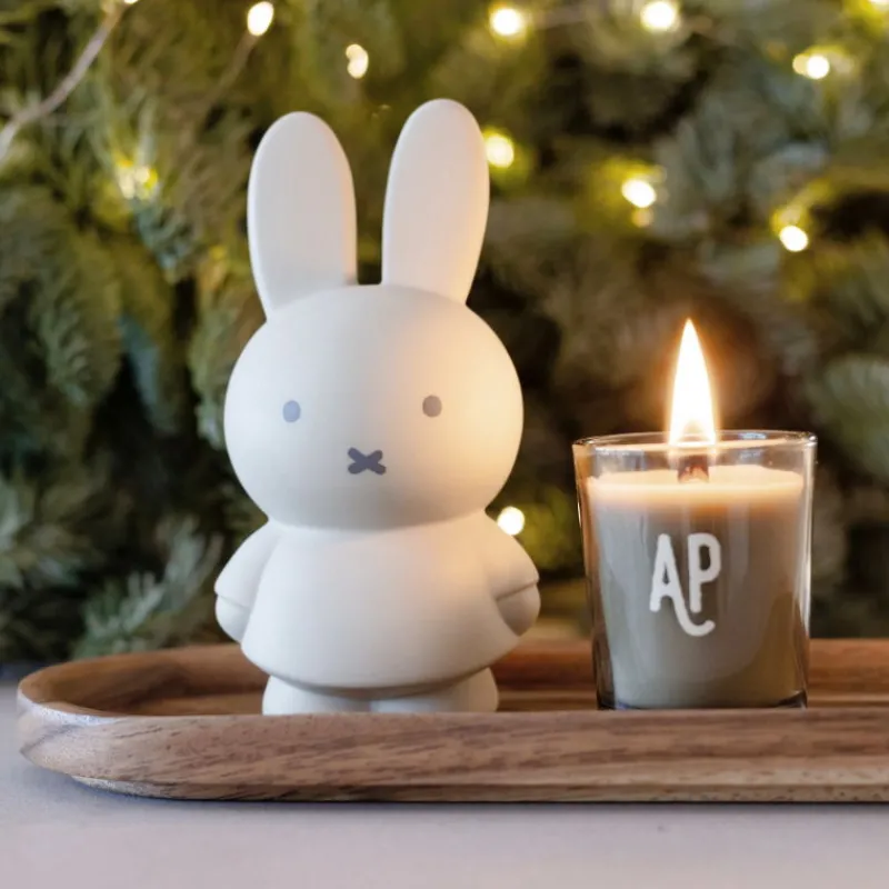 Peluches Miffy & Snoopy Tirelire Miffy - Atelier Pierre Junior - 19cm - Sable<Enfant Décoration Enfants
