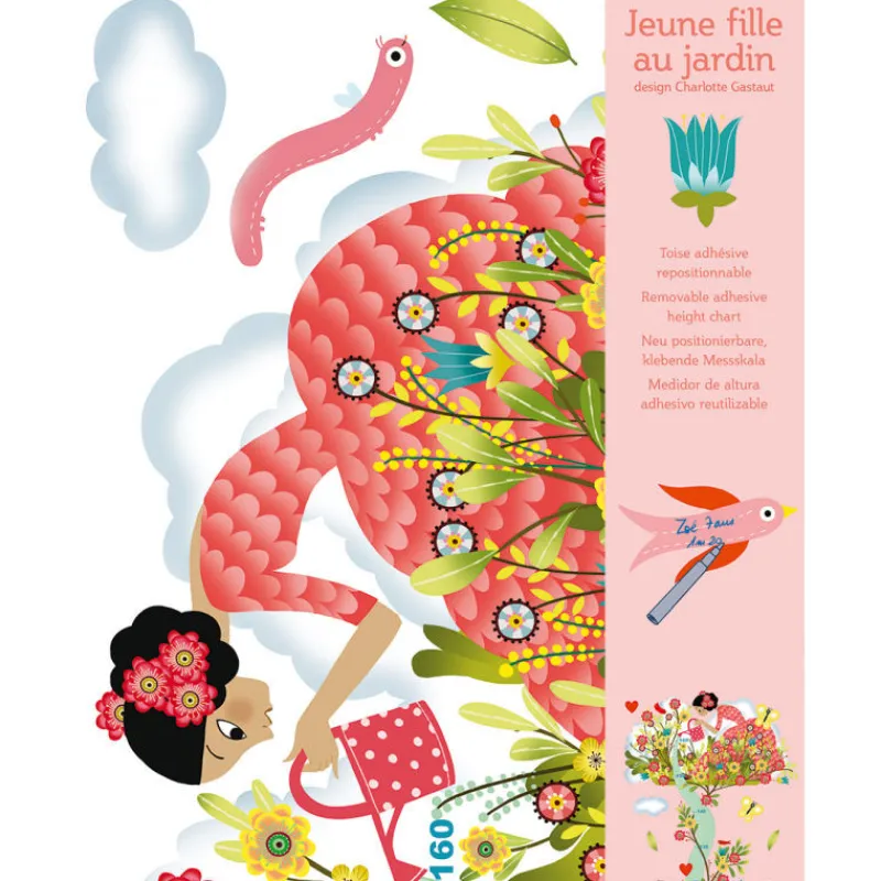 Djeco Toise "Jeune fille au jardin" 4041<Enfant Little Big Room By Djeco | Décoration Enfants