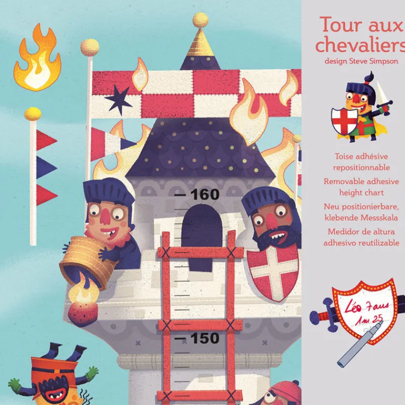 Djeco Toise "Tour aux chevaliers" 4040<Enfant Little Big Room By Djeco | Décoration Enfants