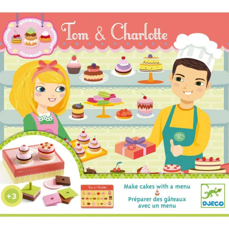 Djeco Tom et Charlotte 6610, jouet dînette< Jouets Cuisine, Dînette