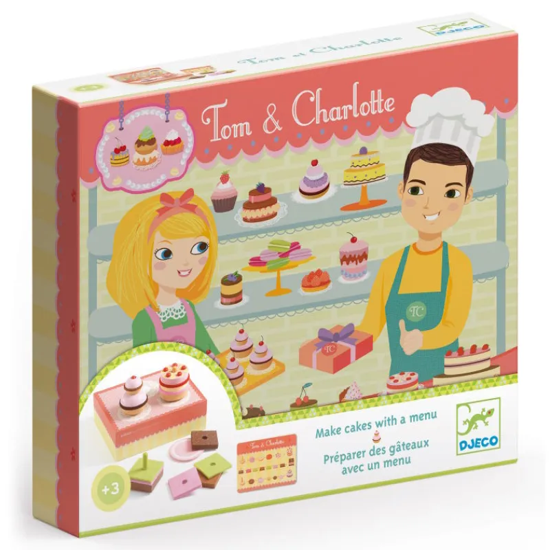 Djeco Tom et Charlotte 6610, jouet dînette< Jouets Cuisine, Dînette