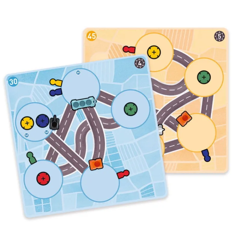 Djeco TRAFFIC LOGIC Jeu Sologic de 8585< Jeux De Société