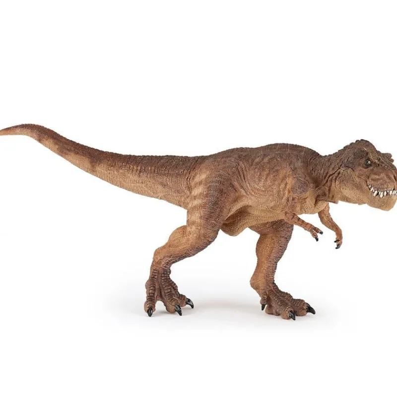 Papo T-Rex courant marron 55075< Figurines Papo