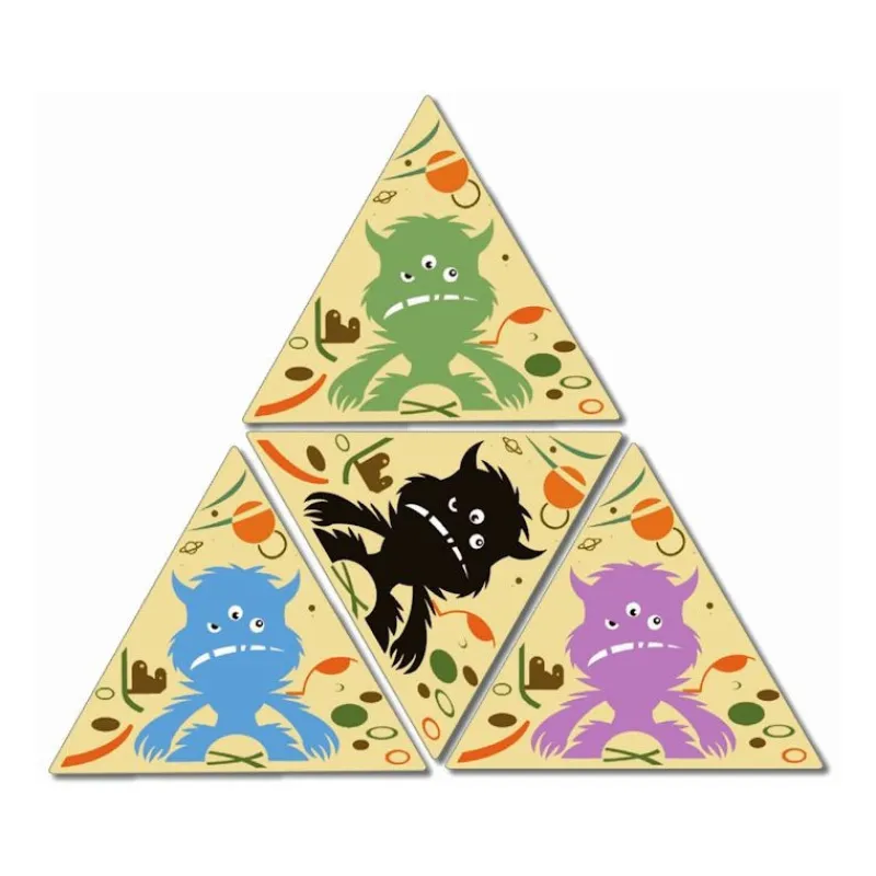 Djeco TrioMONSTERS 5187< Jeux De Société
