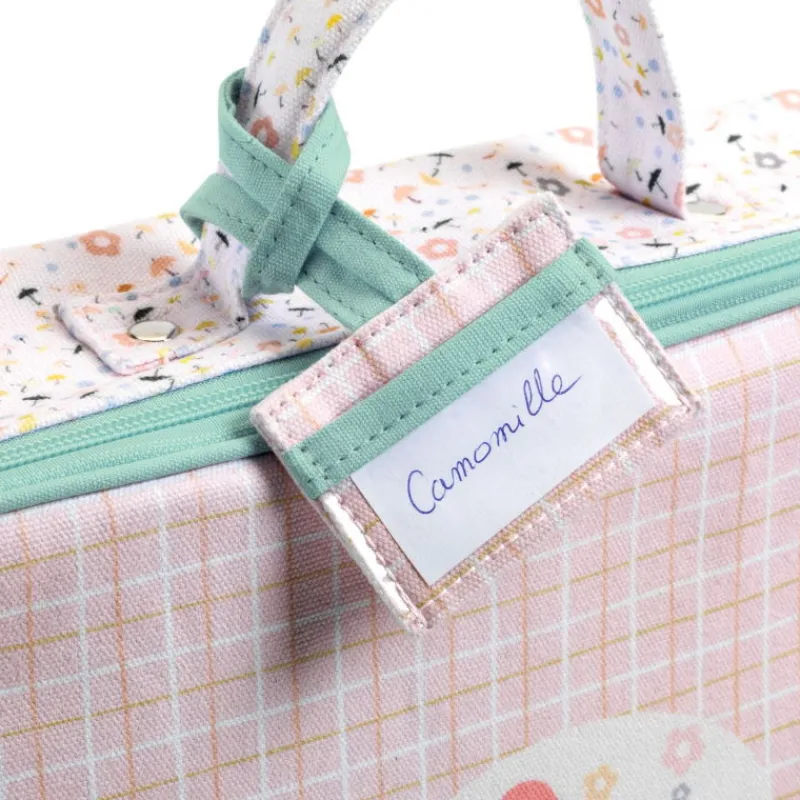 Djeco Valise de voyage pour poupée POMEA de 7860< Poupées, Peluches