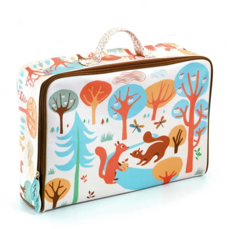 Djeco Valise pour enfant 'Ecureuils' 270<Enfant Décoration Enfants