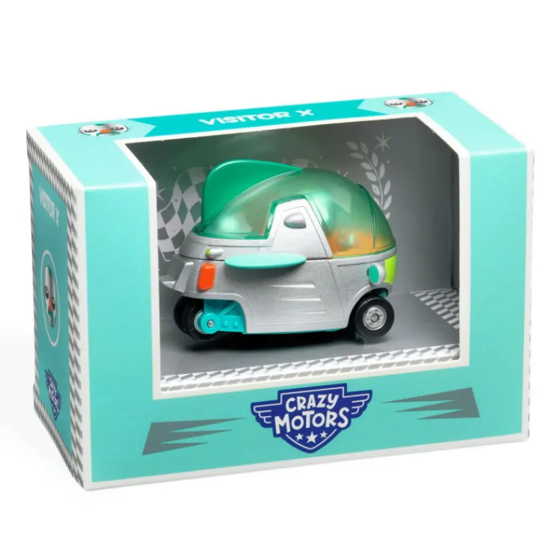 Djeco Visitor X Voiture Crazy Motors 5478< Jouets Garage, Voitures