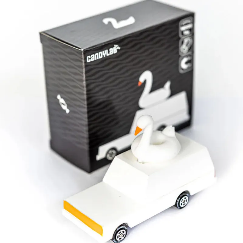 Candylab TOYS Voiture - Bouée cygne blanc< Jouets Garage, Voitures