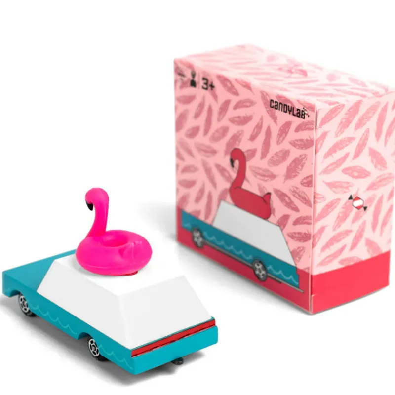 Candylab TOYS Voiture - Bouée flamant rose< Jouets Garage, Voitures