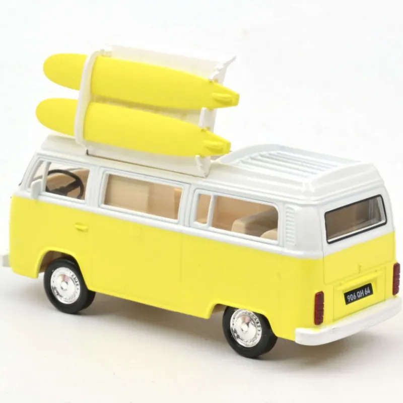 NOREV Volkswagen Combi T2b Camper Van 1973 jaune 1-43ème< Jouets Garage, Voitures