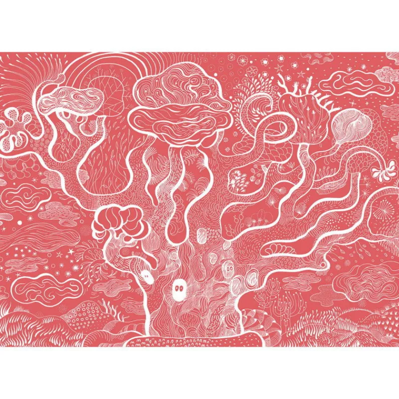 Djeco WIZZY' PUZZLE "l'arbre enchanté" 100 pcs 7030<Enfant Puzzles Dès 6 Ans, 100 Pcs | Puzzle Djeco