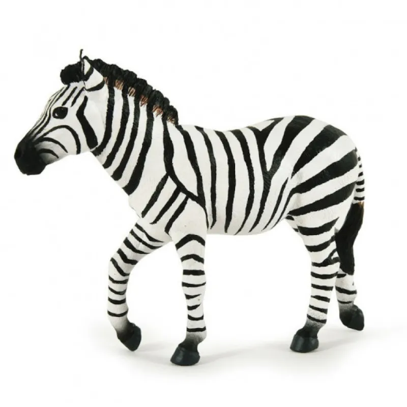 Papo Zèbre mâle 50249< Figurines Papo | Ferme En Bois, Centre Équestre Et Zoo