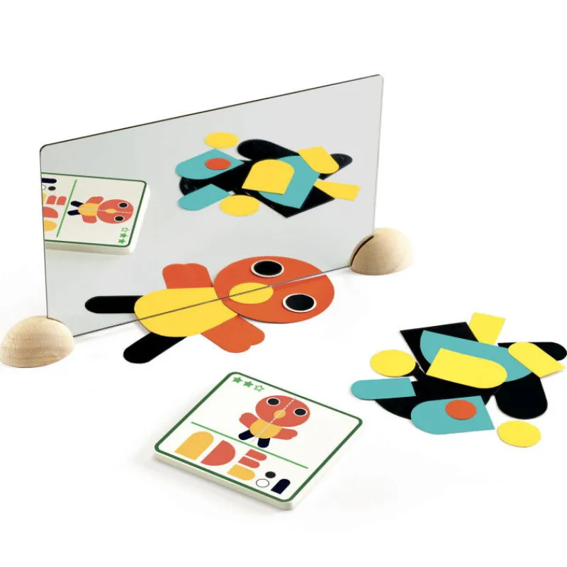 Djeco Ze Mirror Animaux 6483< Jeux De Société | Jeux De Construction