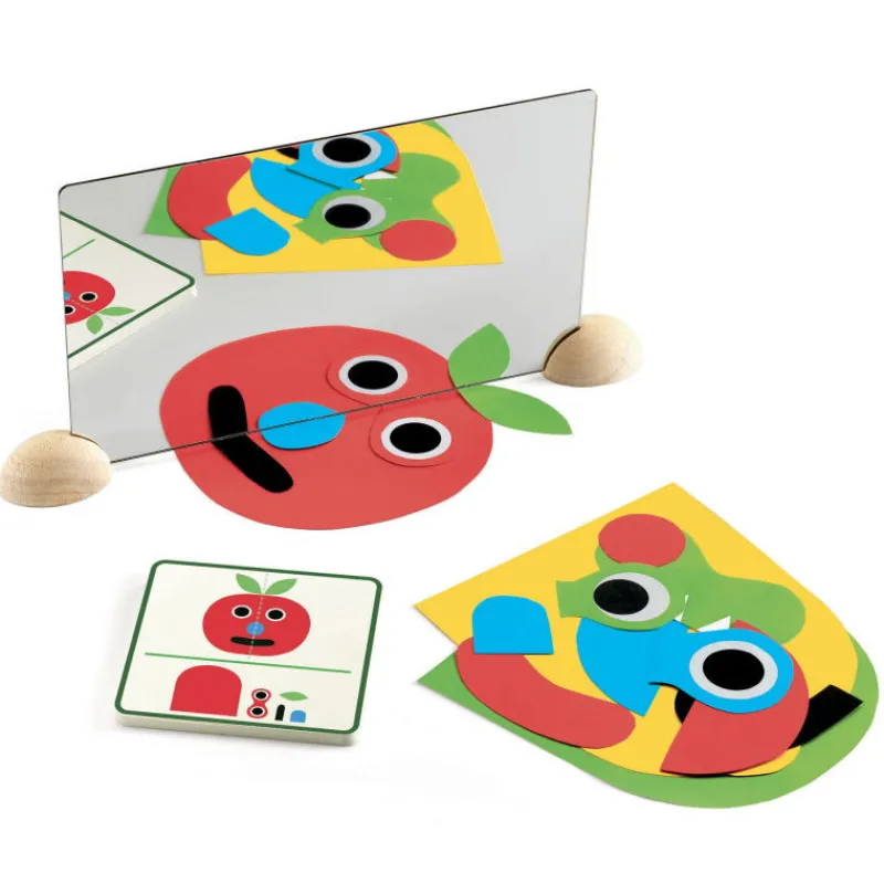 Djeco Ze Mirror Faces 6482< Jeux De Société | Jeux De Construction