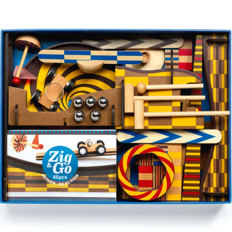 Djeco ZIG & GO - 45 pièces 5643< Jeux De Société | Jeux De Construction